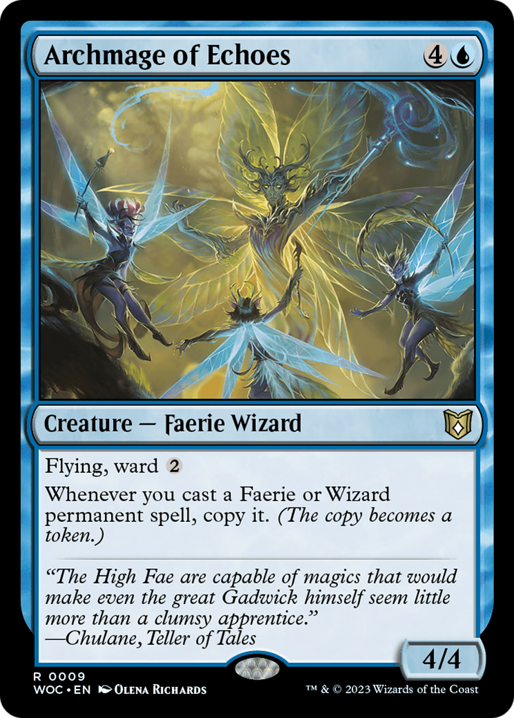{R} Archmage of Echoes [Wilds of Eldraine Commander][WOC 009]