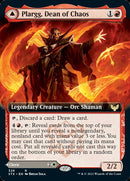 {R} Plargg, Dean of Chaos // Augusta, Dean of Order (Extended Art) [Strixhaven: School of Mages][STX 328]