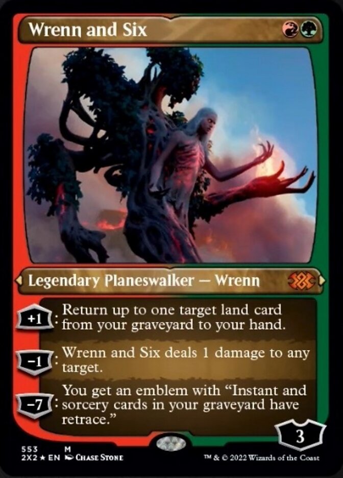 {R} Wrenn and Six (Foil Etched) [Double Masters 2022][2X2 553]