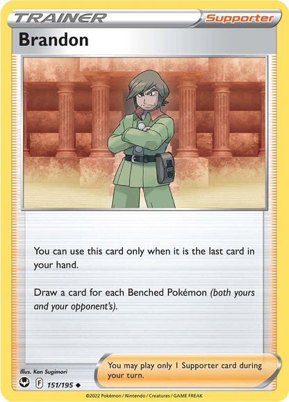 [PKM] Brandon (151/195) [Sword & Shield: Silver Tempest]