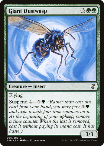 {C} Giant Dustwasp [Time Spiral Remastered][TSR 206]
