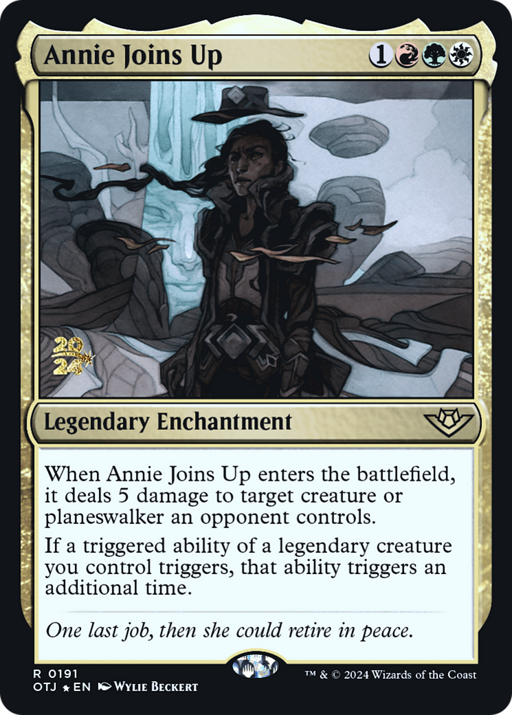 {@R} Annie Joins Up [Outlaws of Thunder Junction Prerelease Promos][PR OTJ 191]