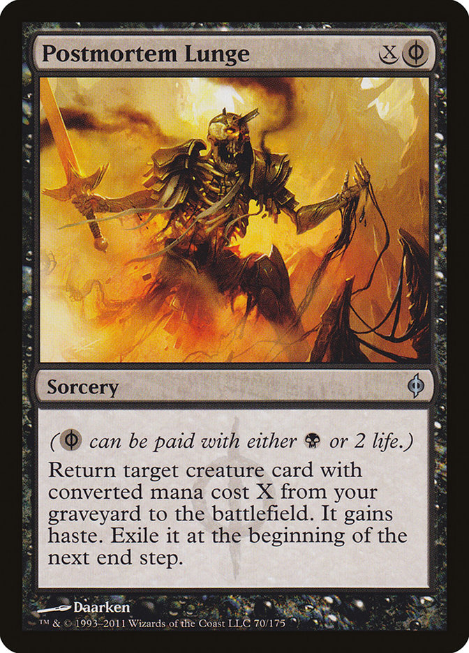 {C} Postmortem Lunge [New Phyrexia][NPH 070]