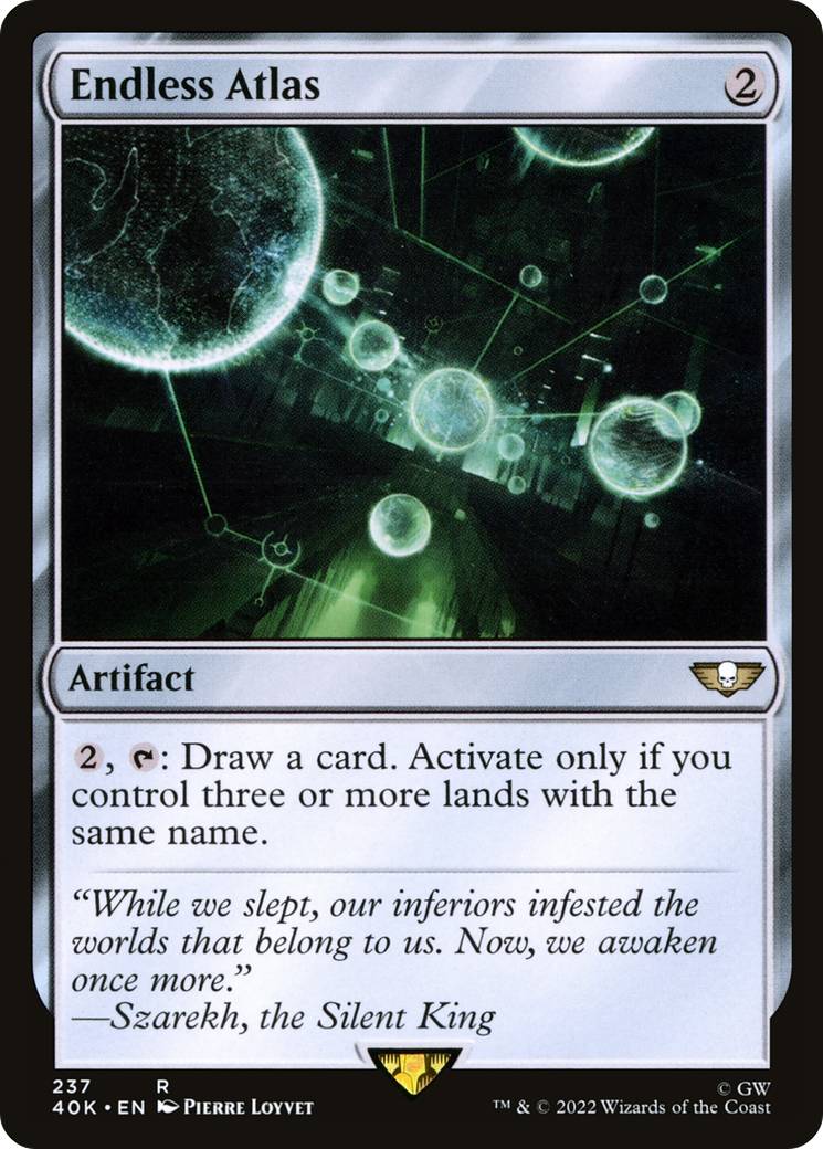 {R} Endless Atlas [Universes Beyond: Warhammer 40,000][40K 237]