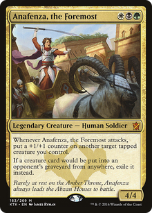 {R} Anafenza, the Foremost [Khans of Tarkir][KTK 163]