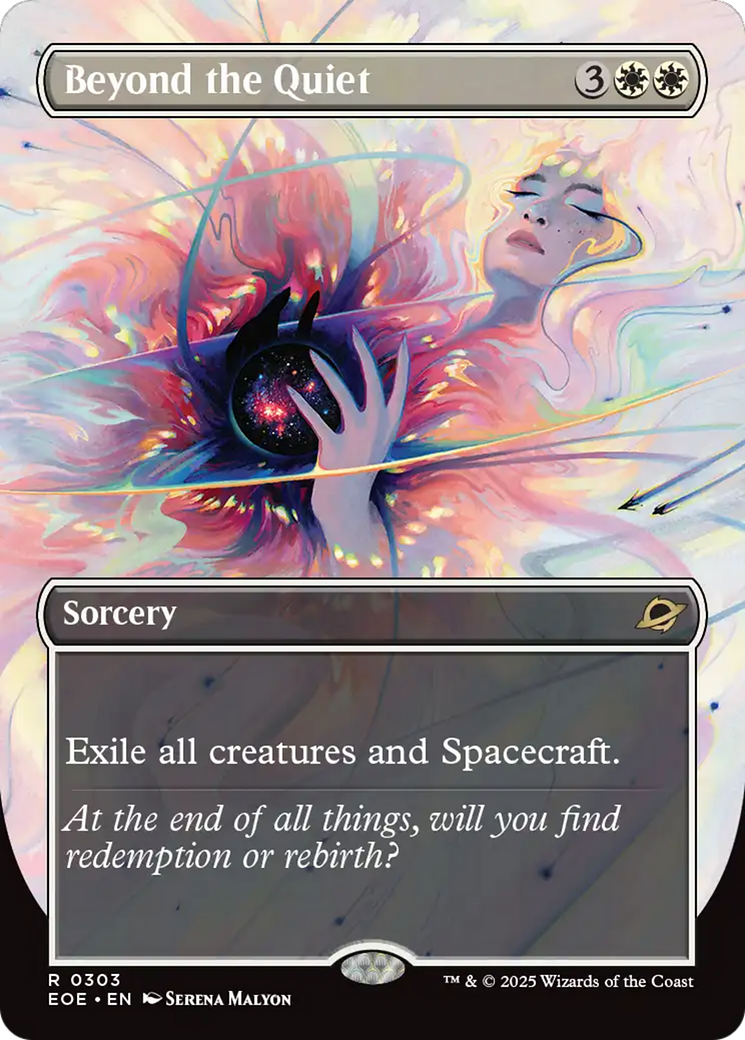 {@@ EOE R} Beyond the Quiet (Borderless) [Edge of Eternities][EOE 303]