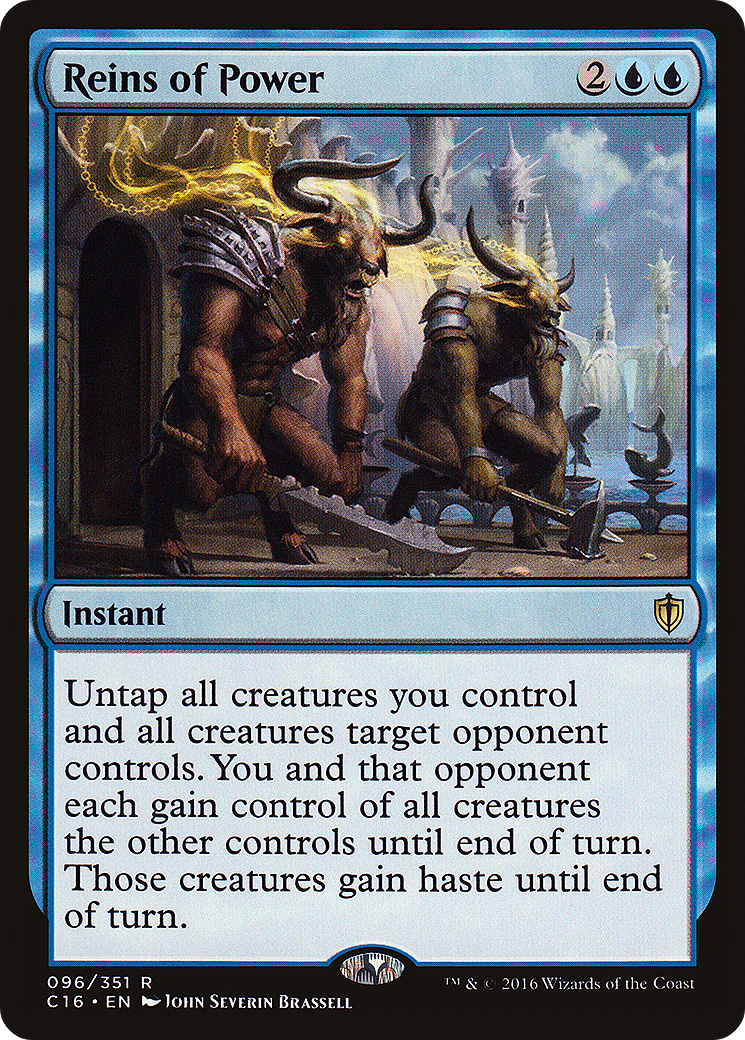 {R} Reins of Power [Commander 2016][C16 096]