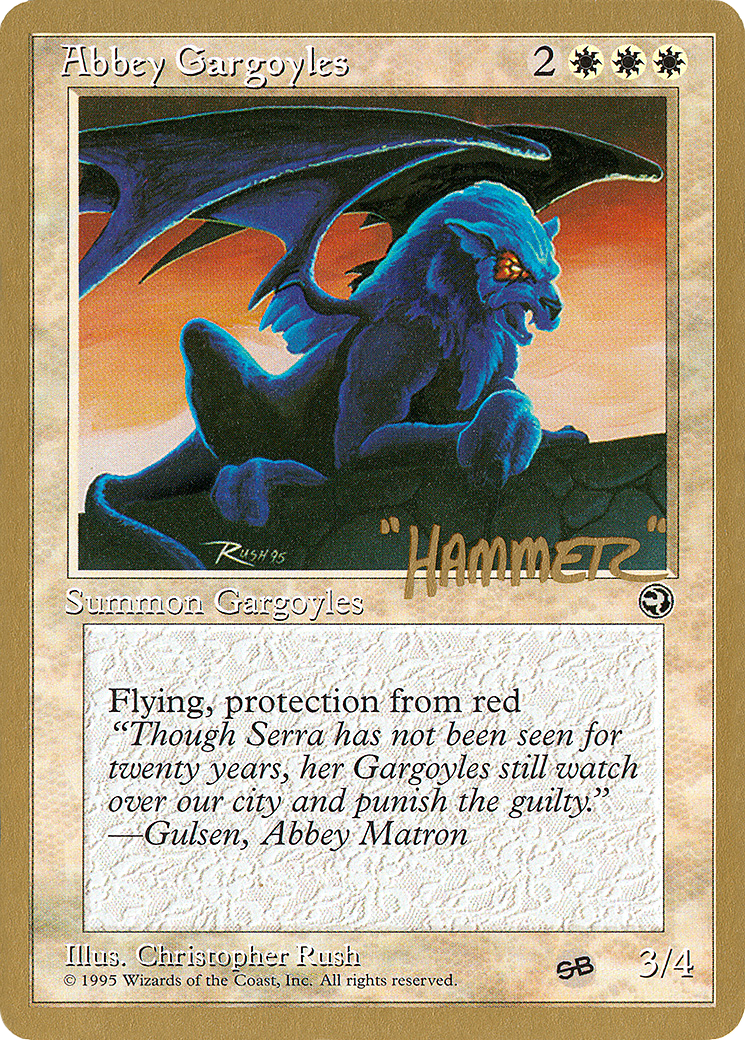 {C} Abbey Gargoyles (Shawn "Hammer" Regnier) (SB) [Pro Tour Collector Set][GB PTC SHR1SB]