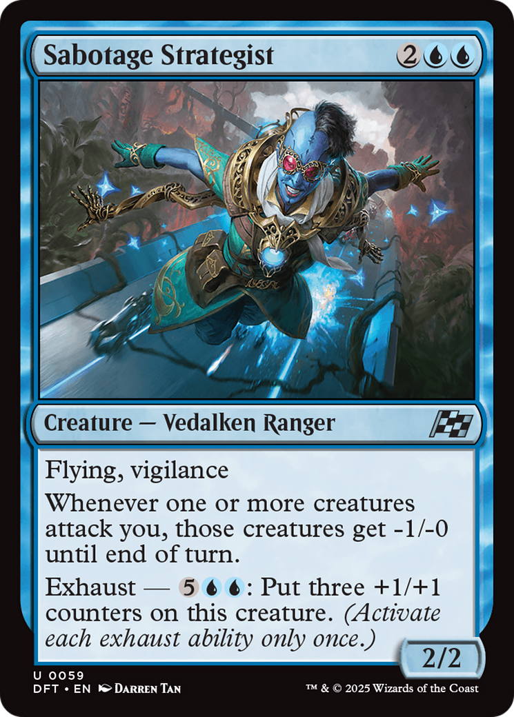 {@C} Sabotage Strategist [Aetherdrift][DFT 059]