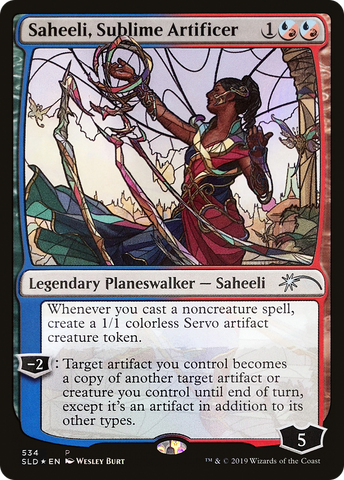 {C} Saheeli, Sublime Artificer (Secret Lair) [Secret Lair Drop Promos][SLD 534]