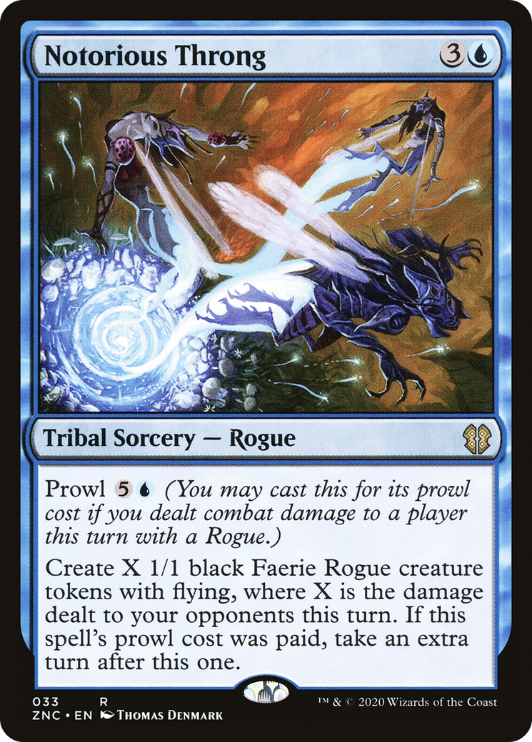 {R} Notorious Throng [Zendikar Rising Commander][ZNC 033]