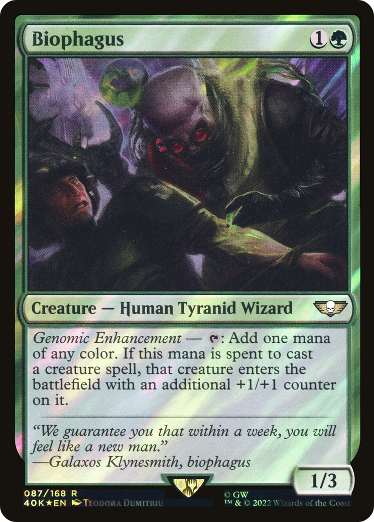{R} Biophagus (Surge Foil) [Universes Beyond: Warhammer 40,000][SF 40K 087]