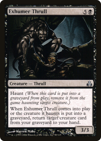 {C} Exhumer Thrull [Guildpact][GPT 050]