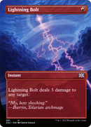 {C} Lightning Bolt (Borderless Alternate Art) [Double Masters 2022][2X2 361]