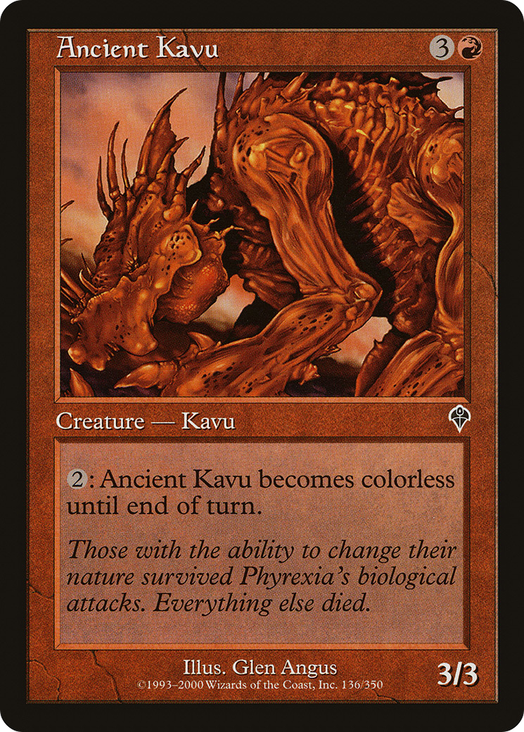 {C} Ancient Kavu [Invasion][INV 136]