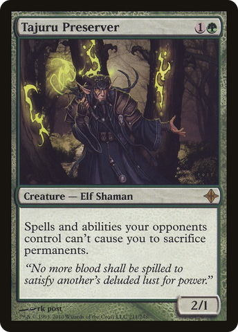 {R} Tajuru Preserver [Rise of the Eldrazi][ROE 211]