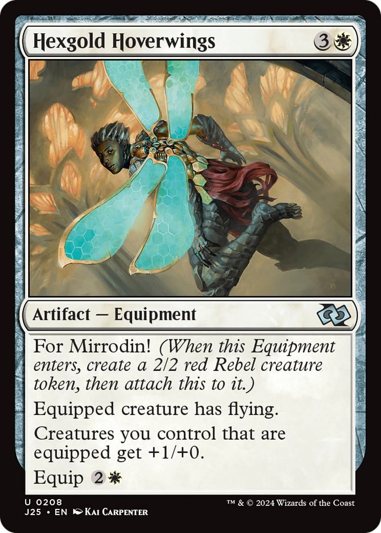 {C} Hexgold Hoverwings [Foundations Jumpstart][J25 208]