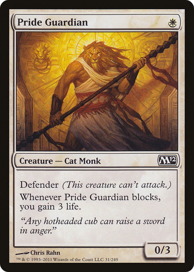{C} Pride Guardian [Magic 2012][M12 031]