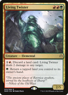 {R} Living Twister [War of the Spark][WAR 203]
