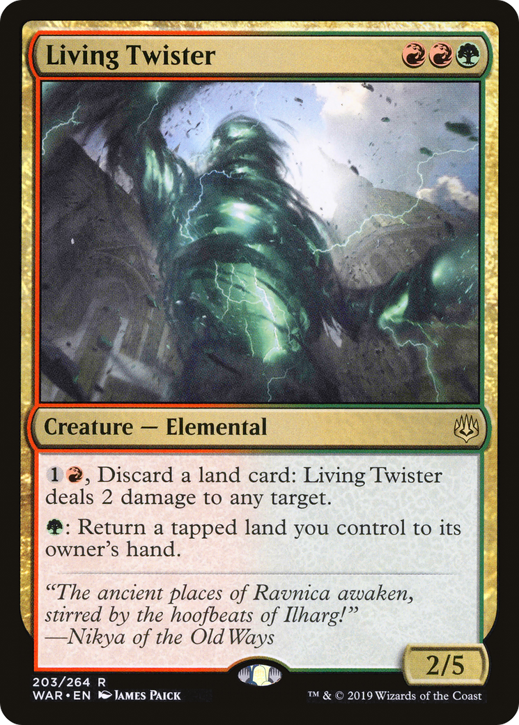 {R} Living Twister [War of the Spark][WAR 203]