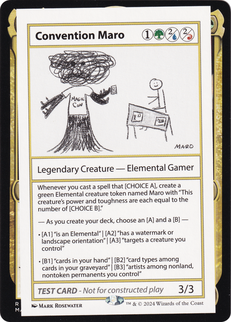 {C} Convention Maro [Mystery Booster][SLP 999]