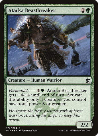 {C} Atarka Beastbreaker [Dragons of Tarkir][DTK 174]