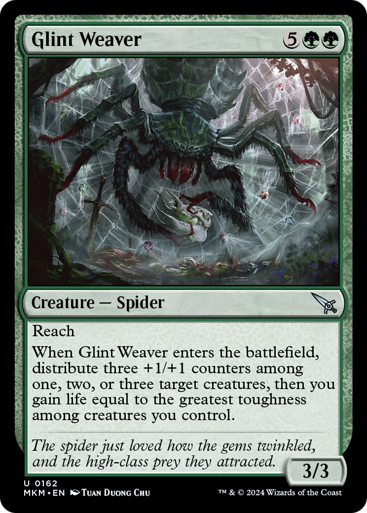 {@C} Glint Weaver [Murders at Karlov Manor][MKM 162]