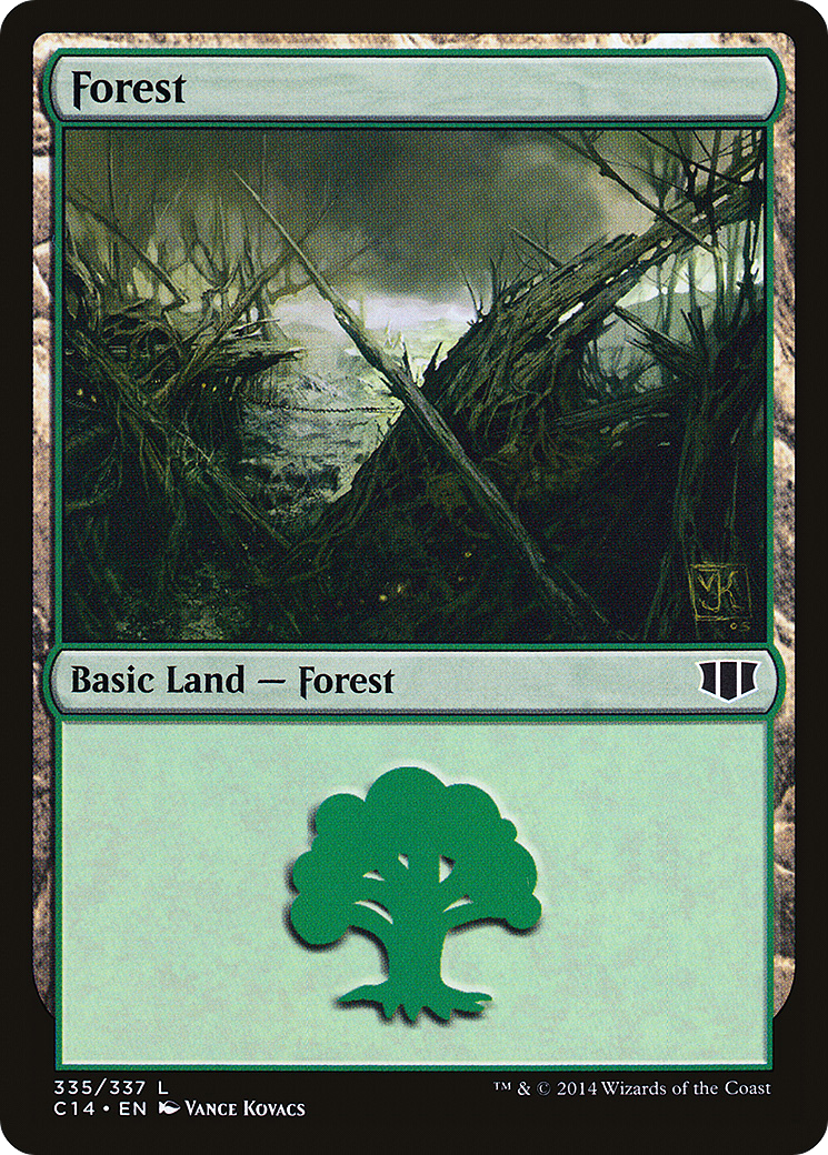 {B}[C14 335] Forest (335) [Commander 2014]