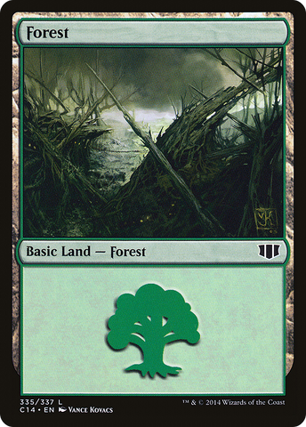 {B}[C14 335] Forest (335) [Commander 2014]