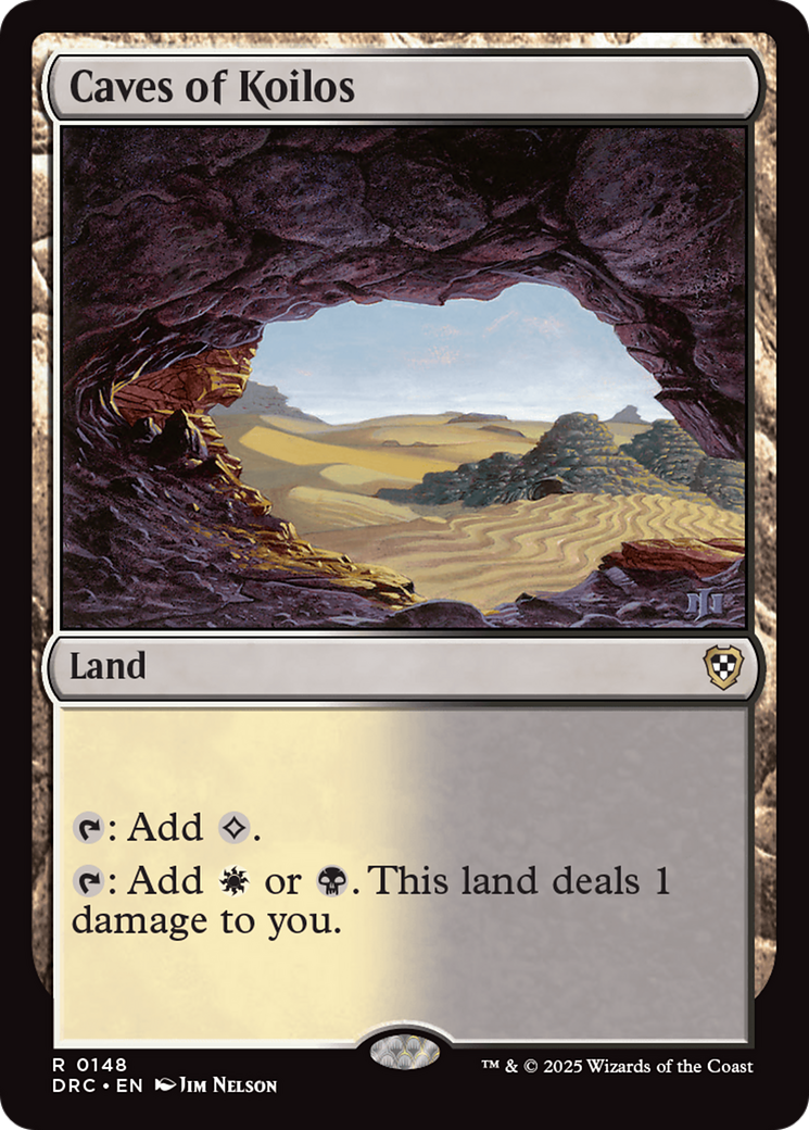 {R} Caves of Koilos [Aetherdrift Commander][DRC 148]