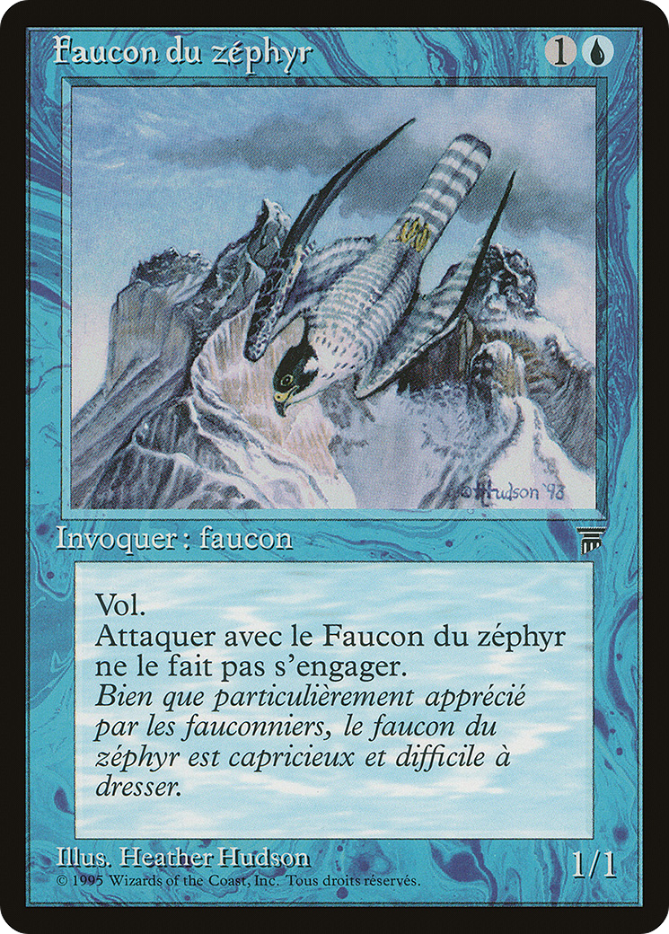 {C} Zephyr Falcon (French) - "Faucon du zephyr" [Renaissance][REN 045]