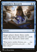 {C} Compulsive Research [Commander Legends][CMR 394]