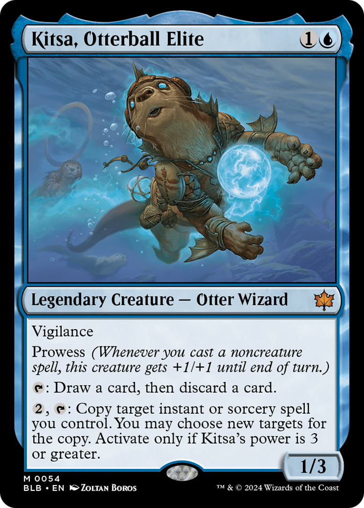 {@R} Kitsa, Otterball Elite [Bloomburrow][BLB 054]