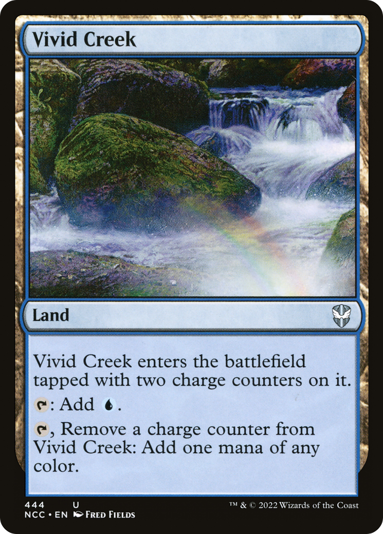 {C} Vivid Creek [Streets of New Capenna Commander][NCC 444]