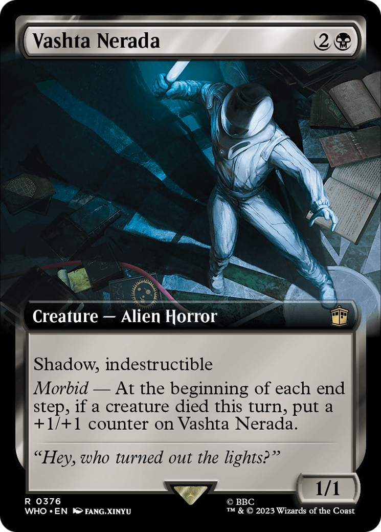 {R} Vashta Nerada (Extended Art) [Doctor Who][WHO 376]
