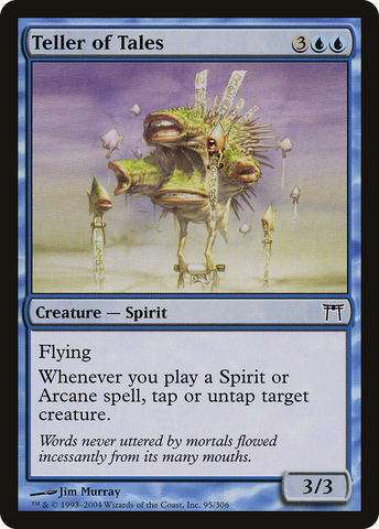 {C} Teller of Tales [Champions of Kamigawa][CHK 095]