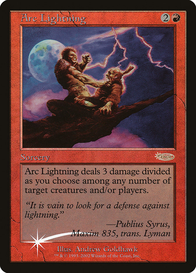 {R} Arc Lightning [Arena League 2002][PA AL02 003]