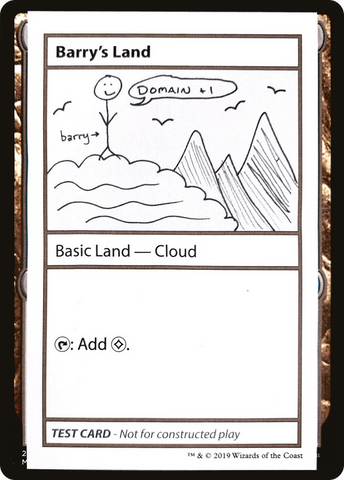 {R} Barry's Land (2021 Edition) [Mystery Booster Playtest Cards][CMB1 113]