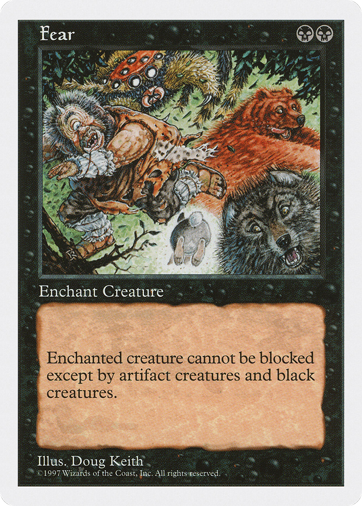 {C} Fear [Fifth Edition][5ED 162]
