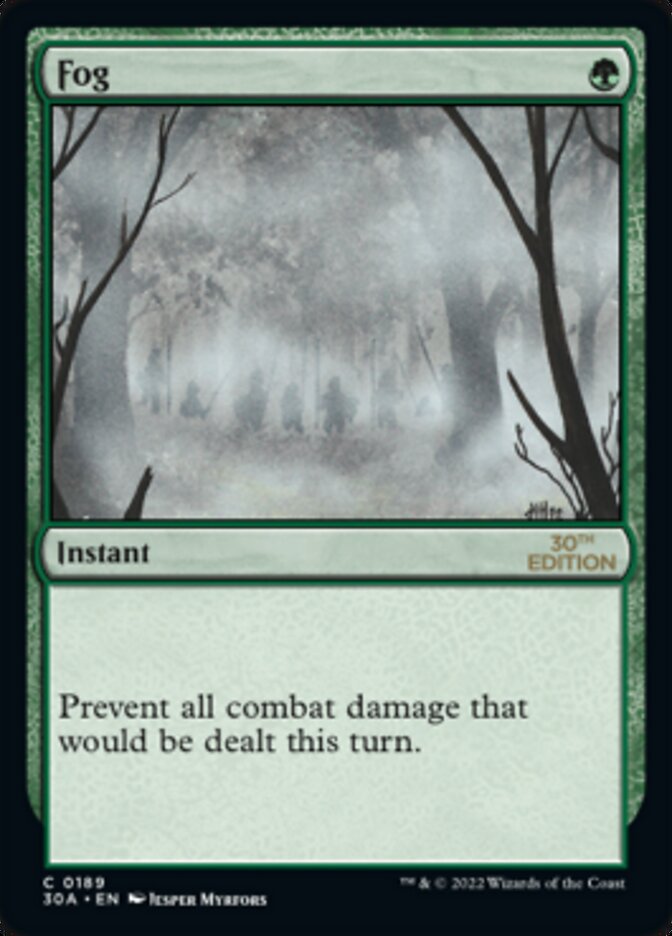{C} Fog [30th Anniversary Edition][30A 189]