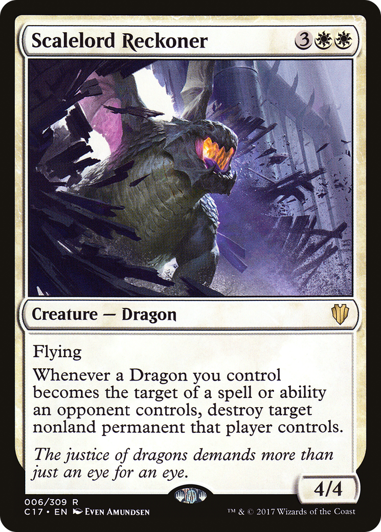 {R} Scalelord Reckoner [Commander 2017][C17 006]