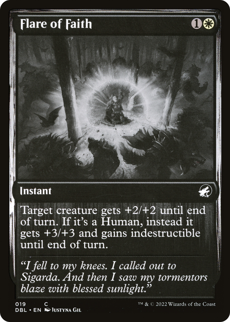 {C} Flare of Faith [Innistrad: Double Feature][DBL 019]