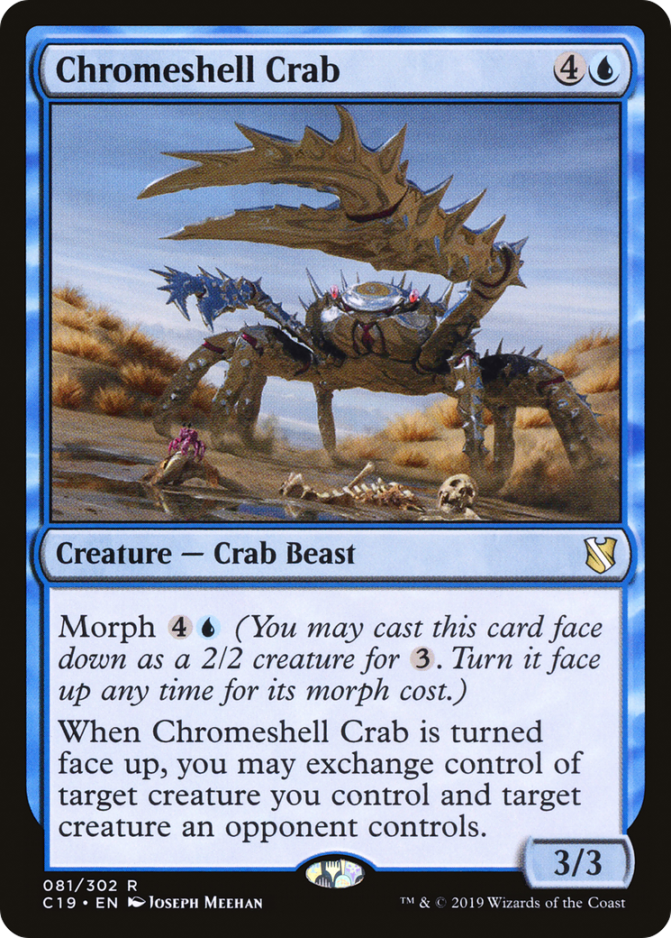 {R} Chromeshell Crab [Commander 2019][C19 081]