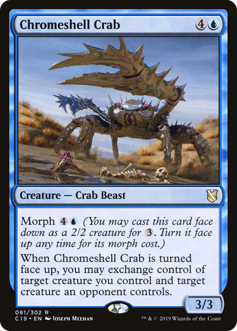 {R} Chromeshell Crab [Commander 2019][C19 081]
