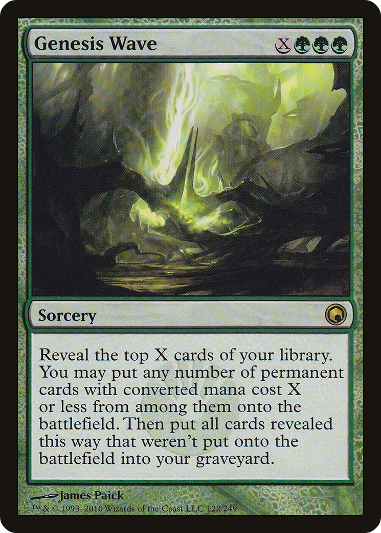 {R} Genesis Wave [Scars of Mirrodin][SOM 122]