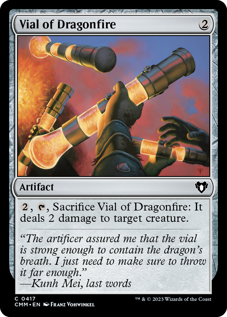 {C} Vial of Dragonfire [Commander Masters][CMM 417]