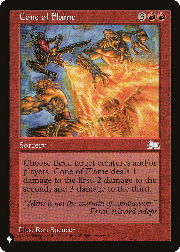 Cone of Flame [LIST ]