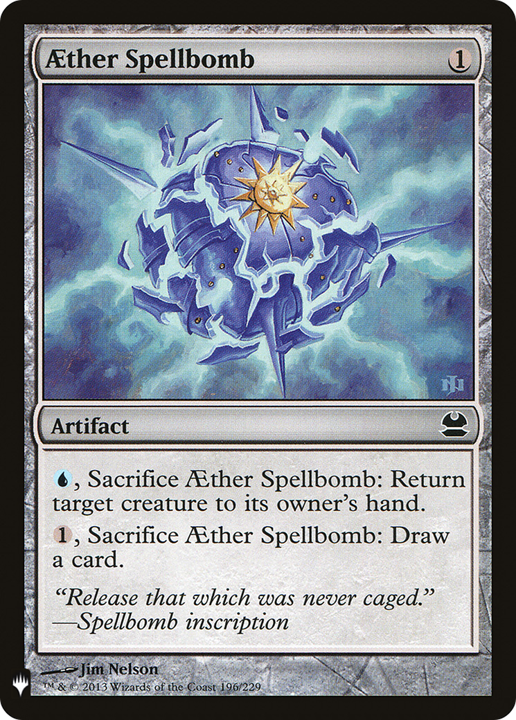 {C} Aether Spellbomb [Mystery Booster][LS MMA 196]