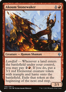 {C} Akoum Stonewaker [Battle for Zendikar][BFZ 140]