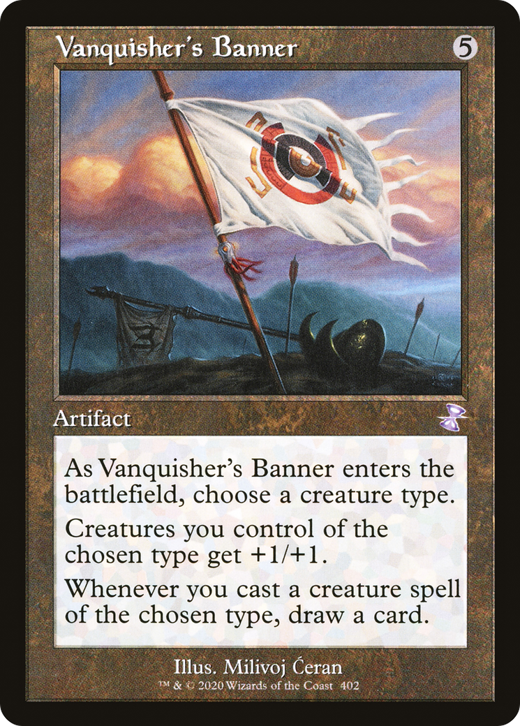 {R} Vanquisher's Banner (Timeshifted) [Time Spiral Remastered][TSR 402]